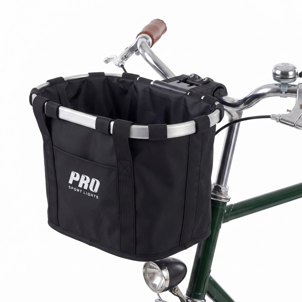 Fietsmand Vooraan 16 Liter Zwart Fiets Mandje Kinderfiets Stadsfiets Afneembaar