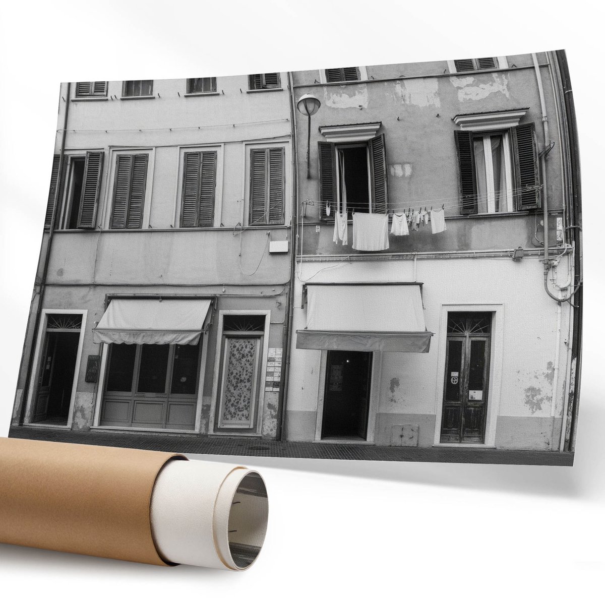 Coloray Canvas Poster Polycanvas - Vlinders Magie, Fotografie - 594 x 840 mm - Beige Decoratie - Rechthoek - Decoratieve poster - Kantoor - Romantisch