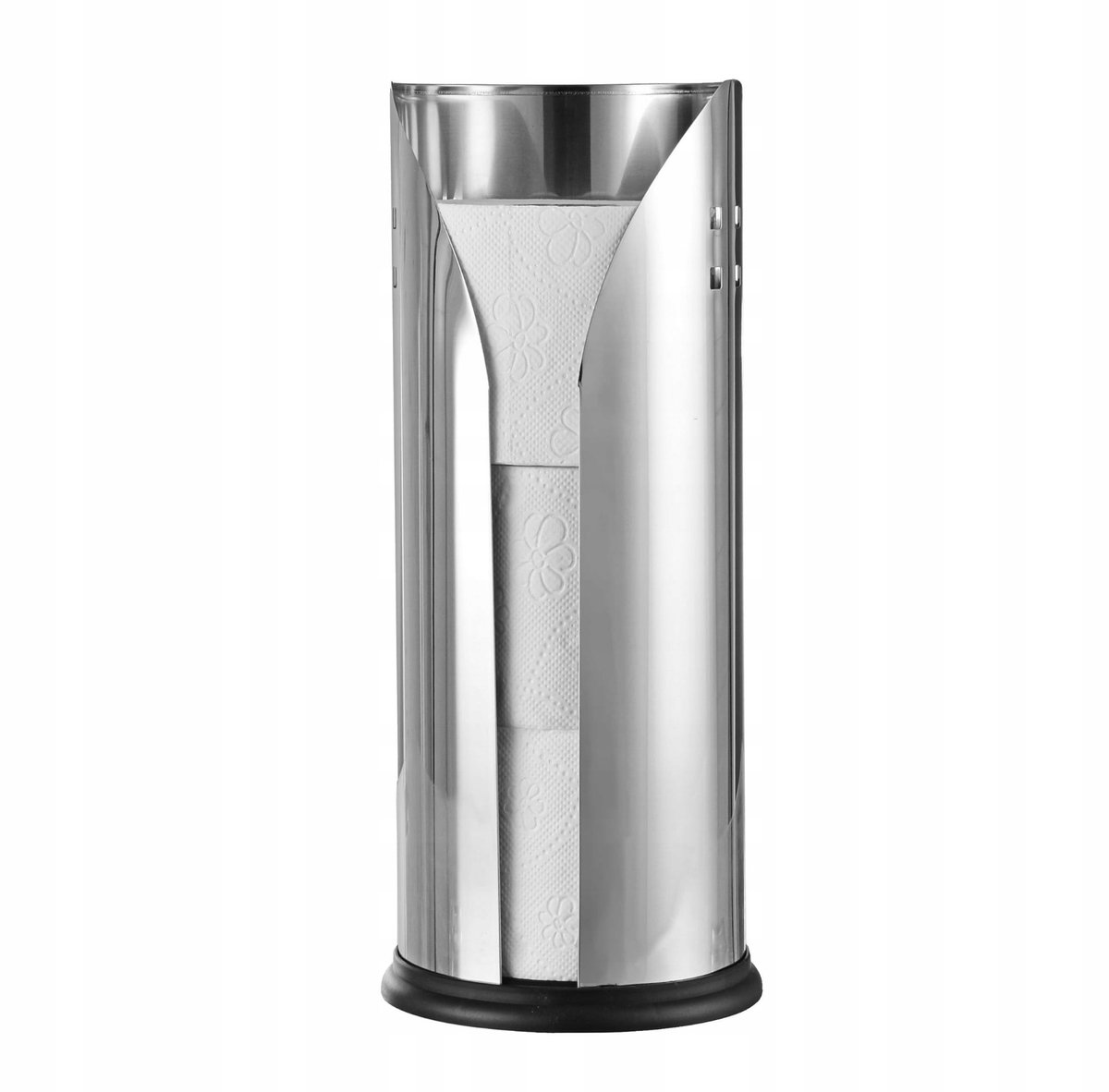 Vrijstaande Toiletrolhouder RVS Zilver - Praktisch & Elegant