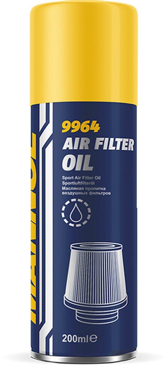 10 Stuks Luchtfilter Olie 200ml Mannol 9964 - BPC Autoparts