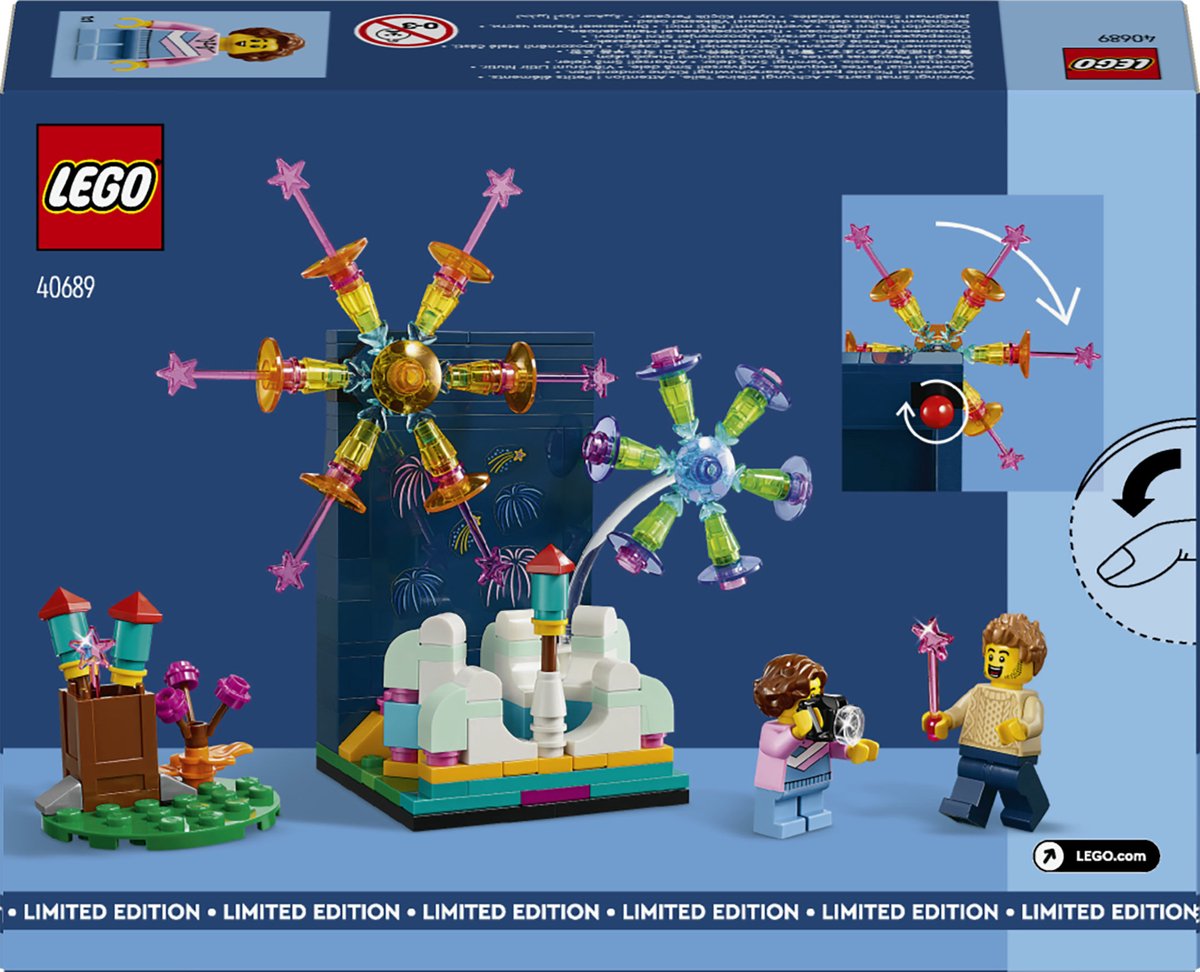 LEGO Iconic 40689, Bouwpakket, 7 jaar, Kunststof, 184 stuk(s), 121 g — cadeau in Spellen & Speelgoed - foto 2