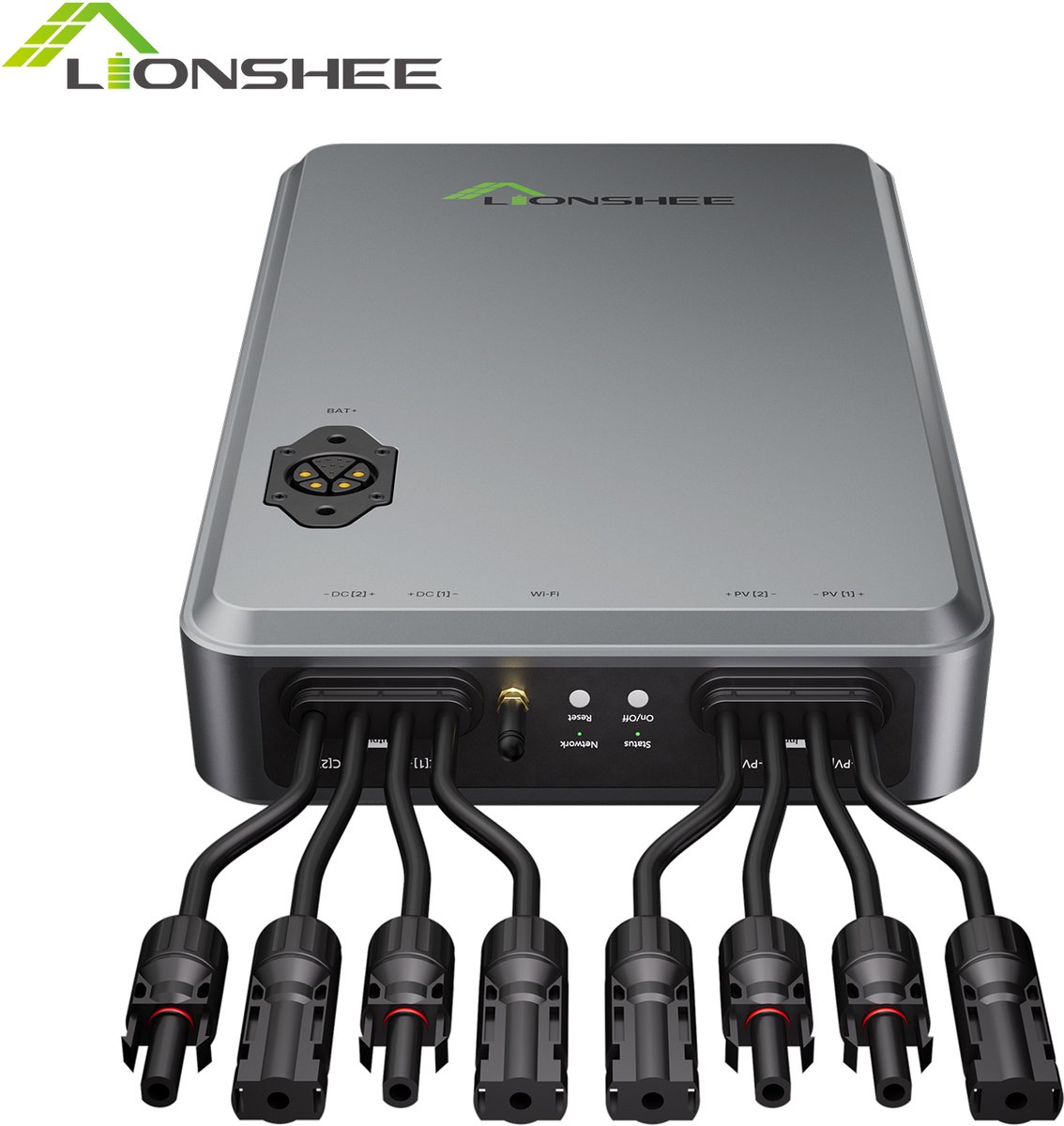 Micro-omvormer 1600W-LS-H1600 - Omvormer Zonnepaneel - IP67 - Zonnepanelen met Stekker - Zonnepanelen accessoires