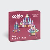 Coblo - Magnetic Tiles – Pastel 36 stuks – Magnetische Tegels – Montesorri Speelgoed - Magnetisch speelgoed – Vanaf 3 jaar