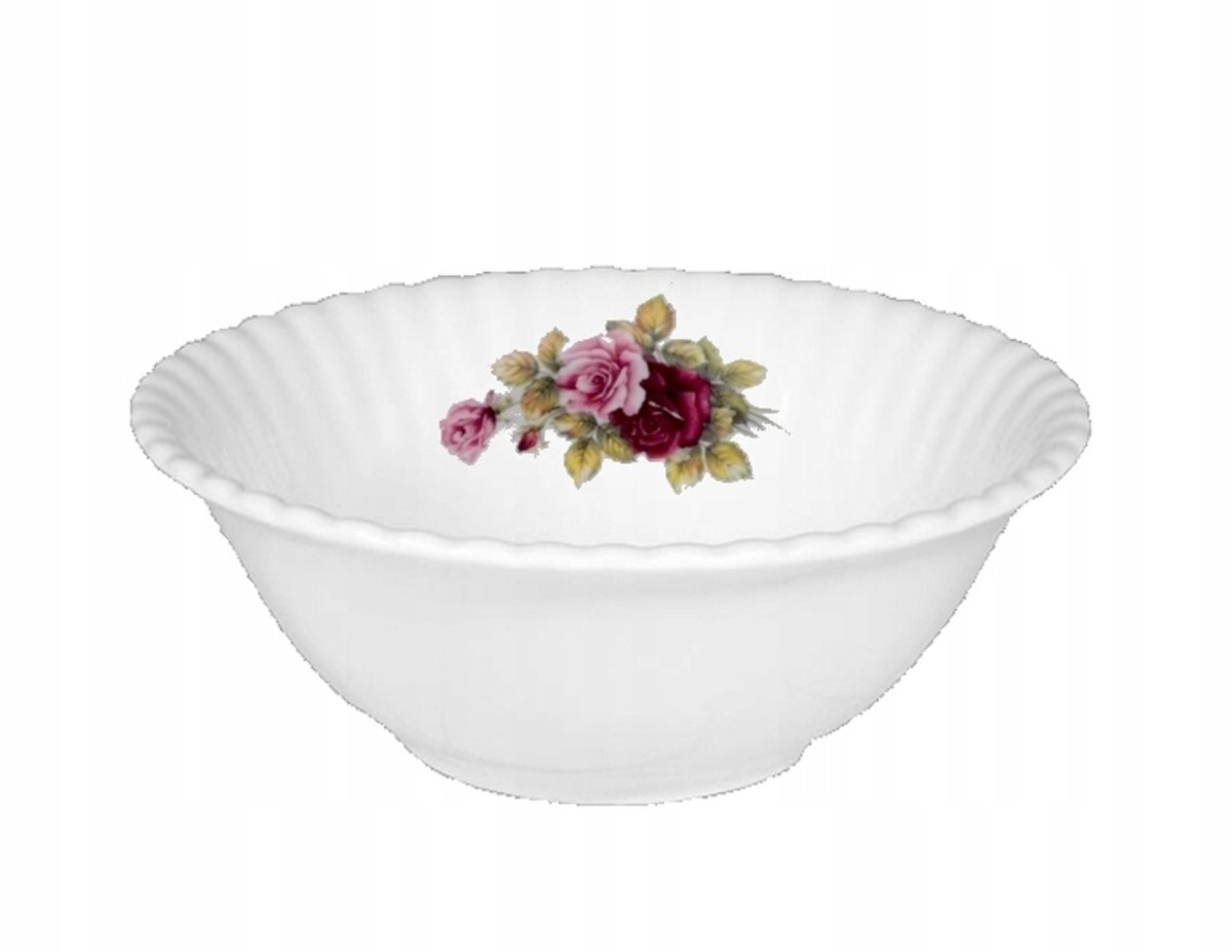 Malcer Porcelana Saladekom Iwona 13 cm Wit