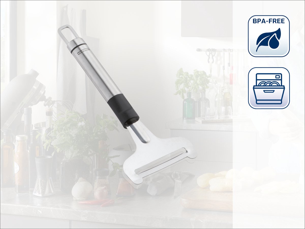Leifheit ProLine kaasschaaf - jonge kaas - rvs — cadeau in Kookcadeaus - foto 2