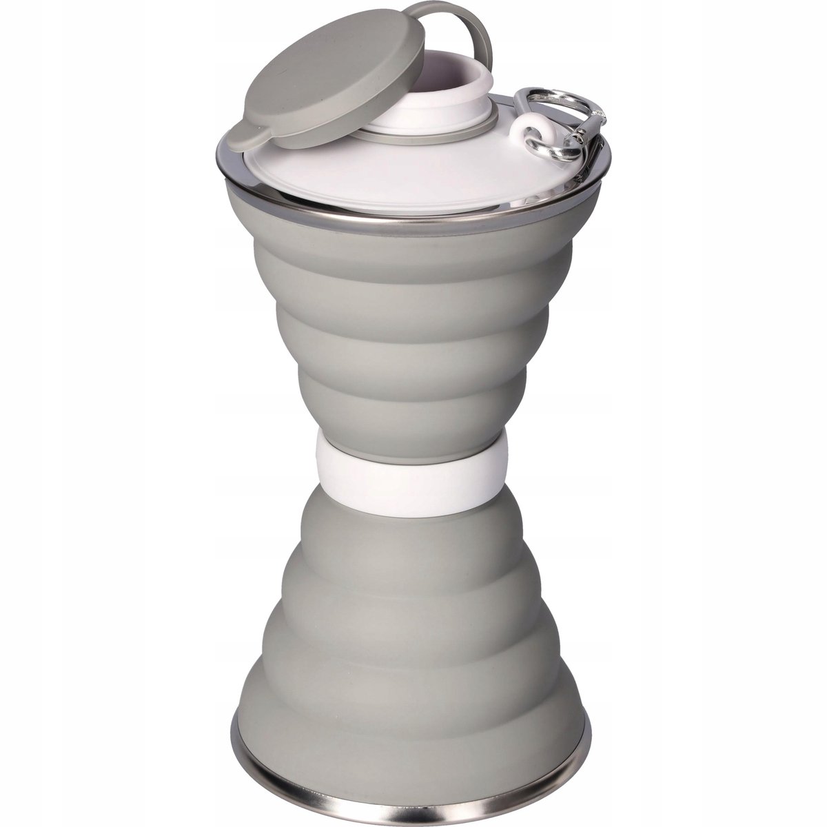 Opvouwbare Siliconen Reisbeker 500ml - Compact & Lekvrij