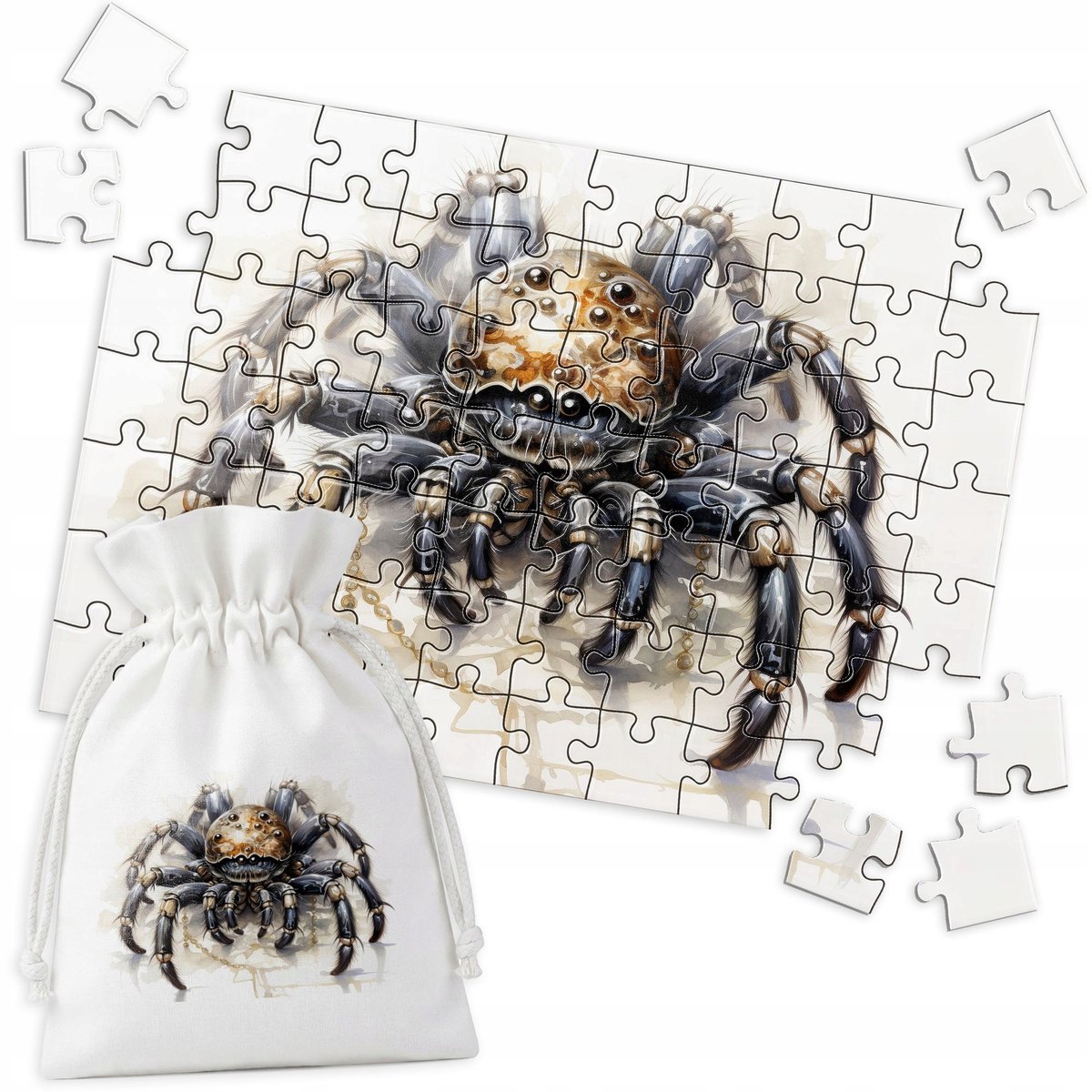 70-delige Puzzel: Insecten & Spinnen - Leuk voor Kinderen