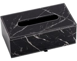 Tissuebox – Rechthoekige tissuebox/opbergdoos – Geschikt voor thuis, kantoor, hotel, restaurant en auto – Stevig en duurzaam – 25 x 13,5 x 9,5 cm