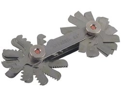 - Draadmeetgereedschap - Staal - Praktische tool voor metaalbewerking - 52-delige set - Precisie meetinstrument - Geschikt voor professiona...