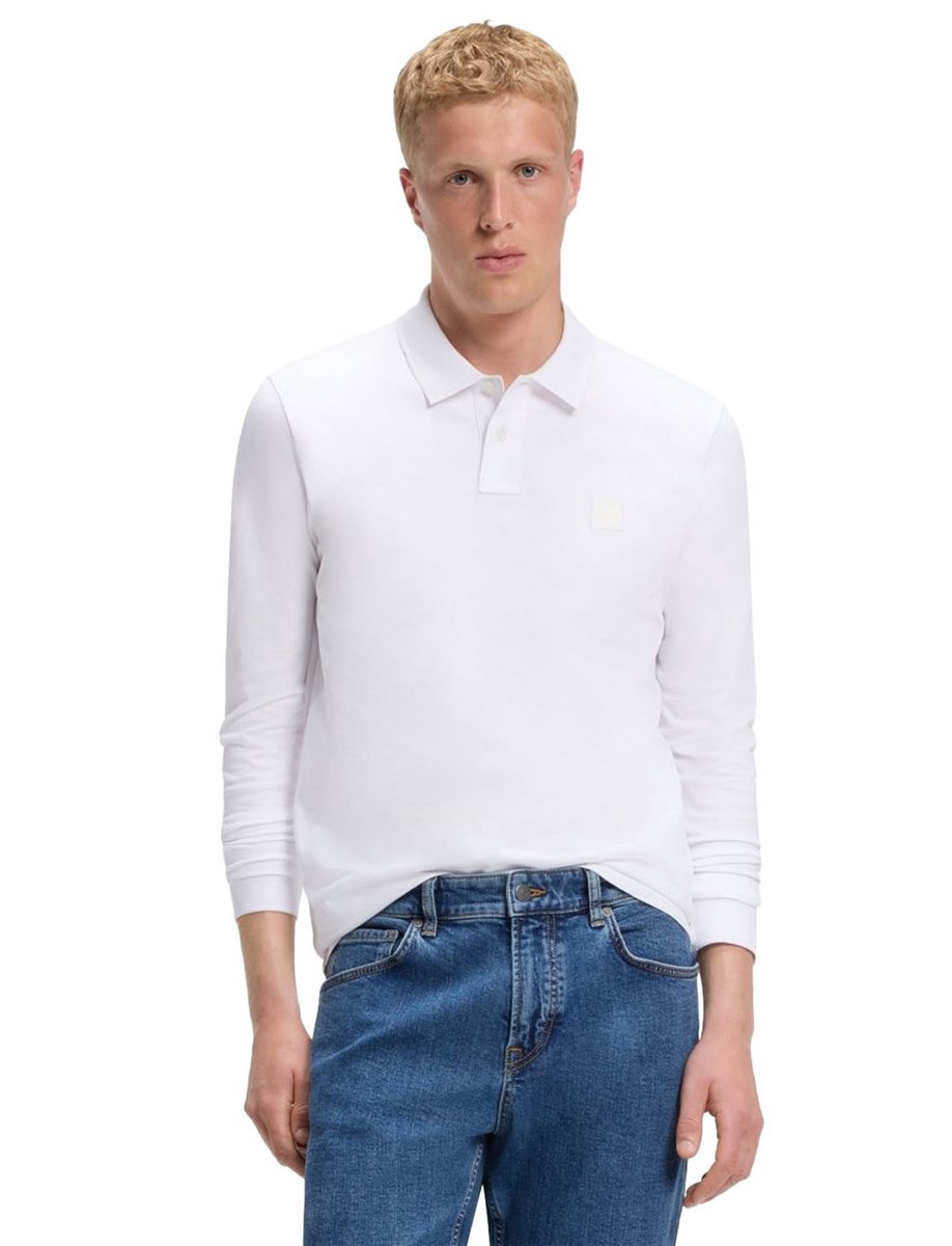 Hugo Boss poloshirt korte mouw wit