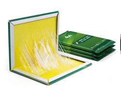 EXTRA STERKE XXL Lijmvallen 2 Stuks - Pinda Aroma - Professionele Lijmval voor Ongedierte & Insecten - Kant-en-Klaar & Gifvrij