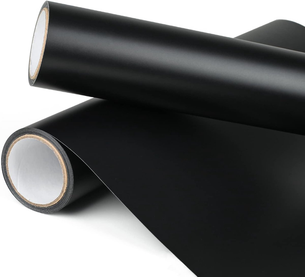 Zelfklevende vinylfolie plotter, mat zwart, 30,5 cm x 335,5 cm, voor snijmachines en knutselprojecten
