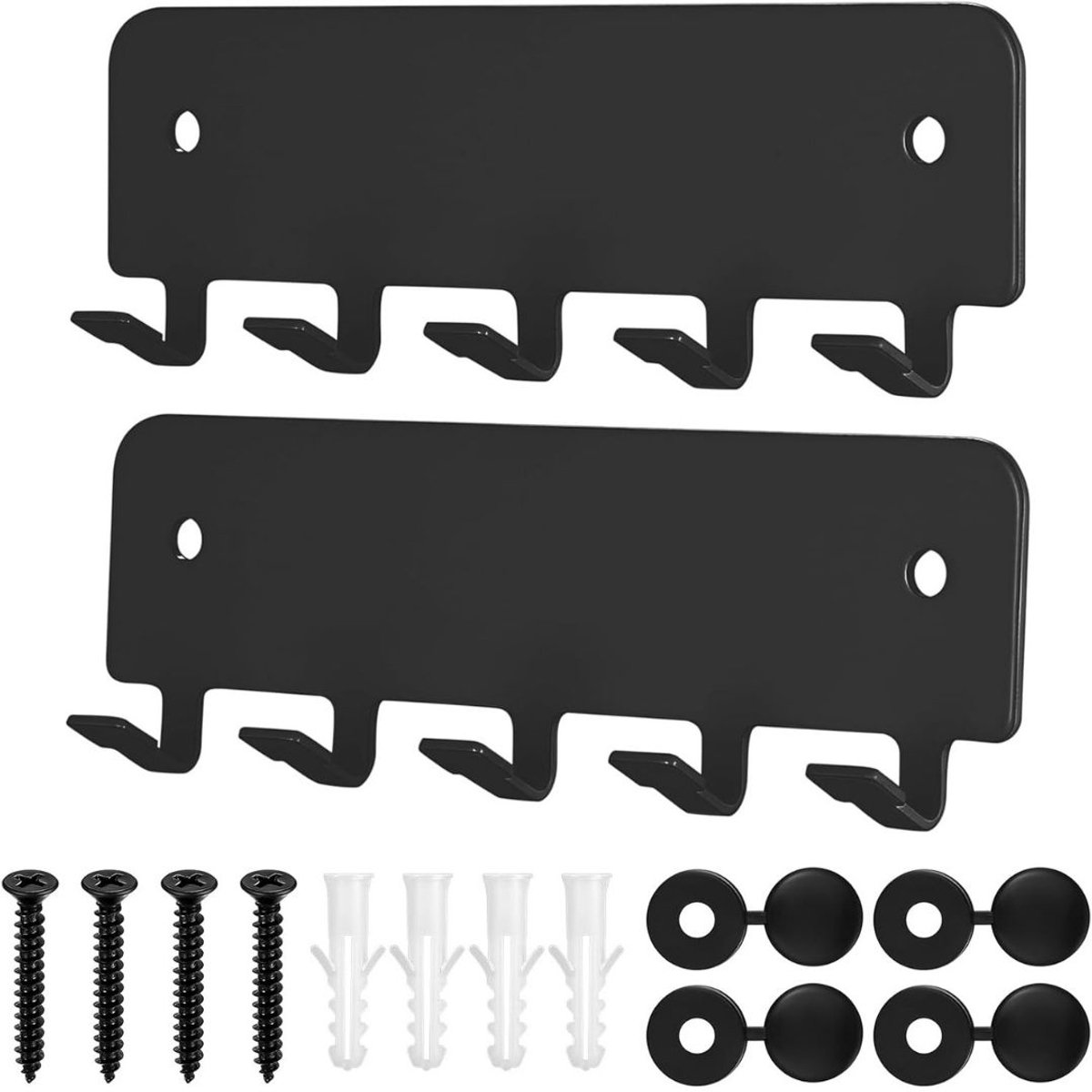 DailySupplies® Sleutelrekje - Sleutelkastje - Sleutelhouder - Organizer - Zwart