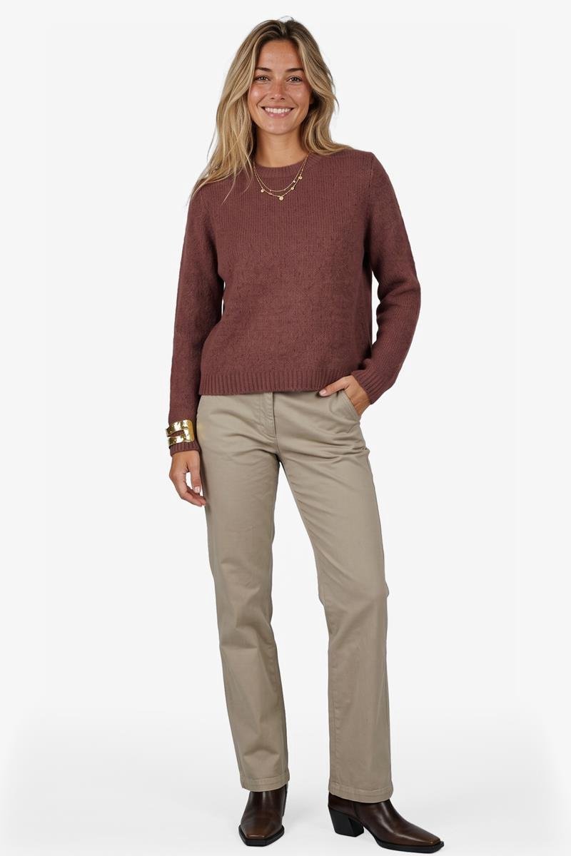 DIDI Dames Pullover Vita Plum wine maat 46/48
