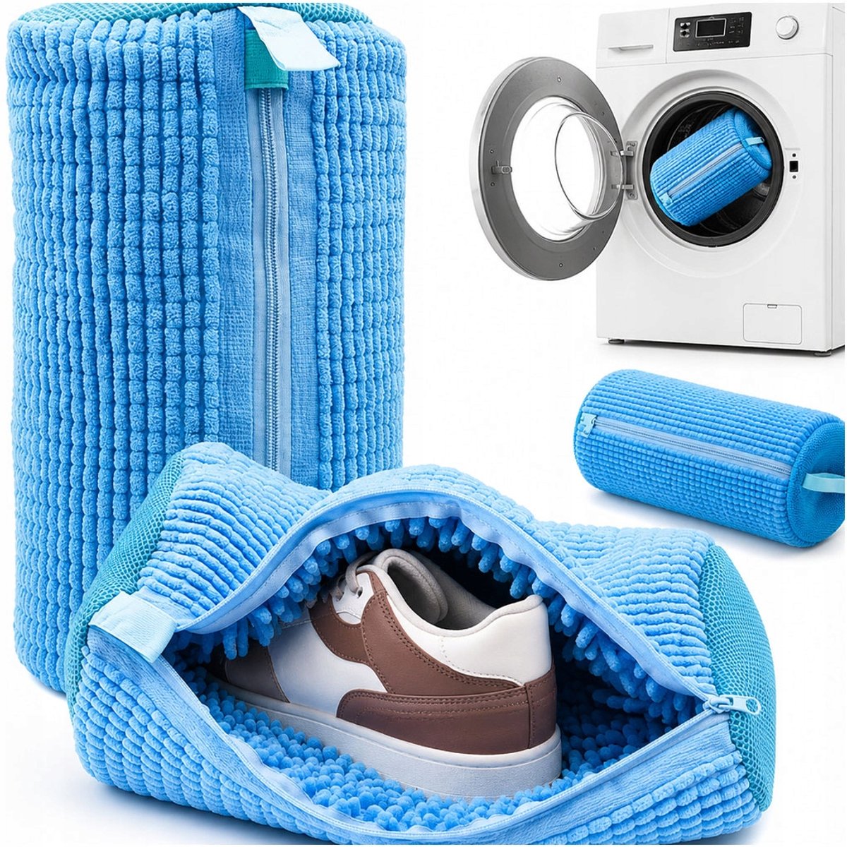 Microvezel Schoenwaszak - Beschermhoes voor Schoenen in de Wasmachine