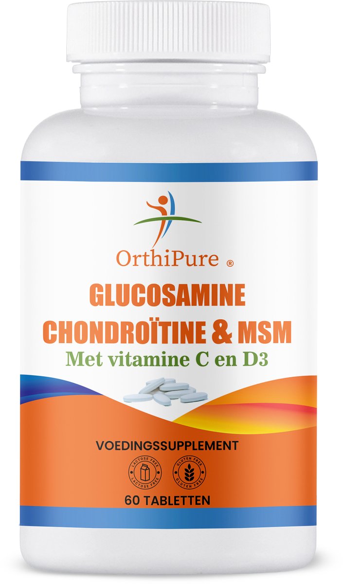 OrthiPure - Glucosamine Chondroïtine MSM 60 tabletten
