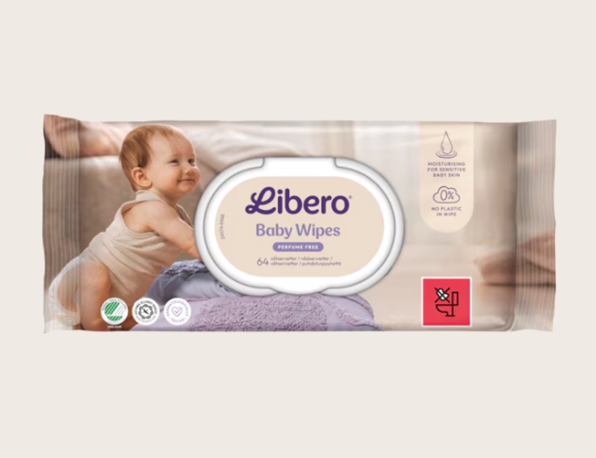 Libero Baby Wipes - 24 pakken van 64 doekjes