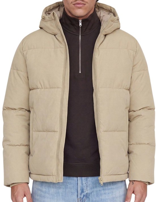 Jack & Jones Galaxy Puffer Winterjas Heren - Maat S
