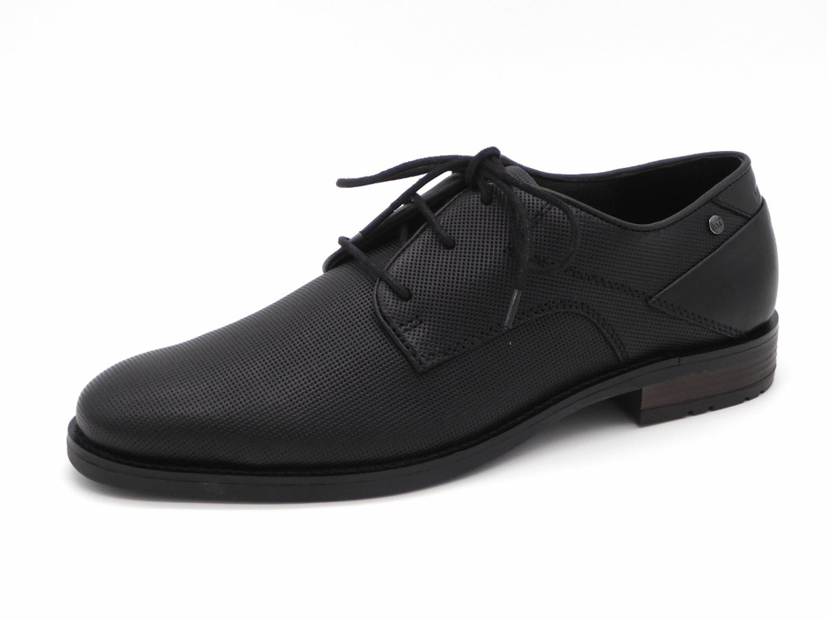 Marco Tozzi Heren Veterschoen - 13207-001 Zwart - Maat 43