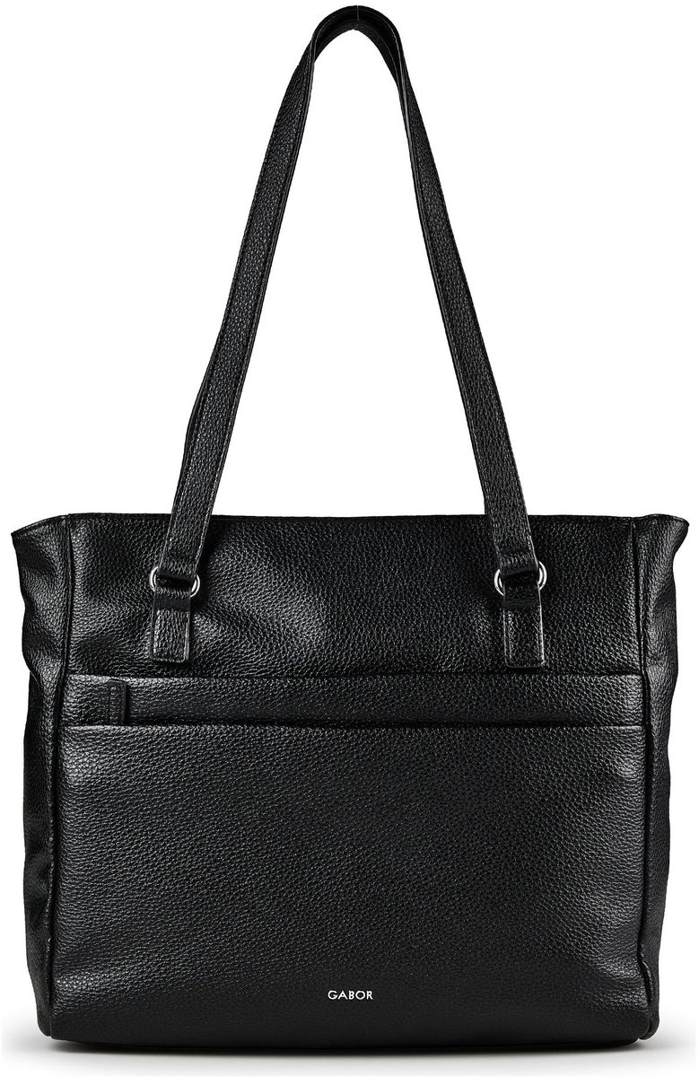 Gabor shopper Eliska Zip Shopper Black zwart