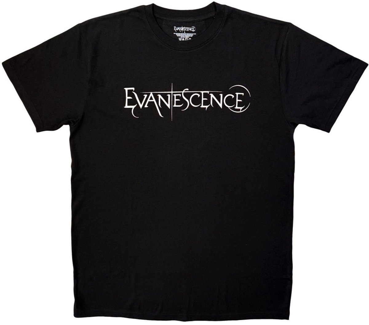 Evanescence - Logo Mono Heren Tshirt - S - Zwart/Wit