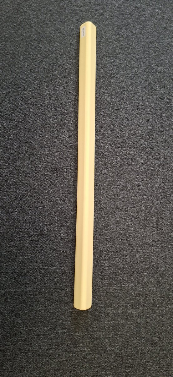 Hoekbeschermer Zelfklevende Stootbescherming voor Hoek 100 cm x 5 cm x 5 cm kleur Beige