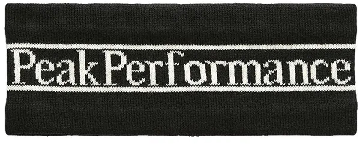 Peak Performance Pow Hoofdband Zwart