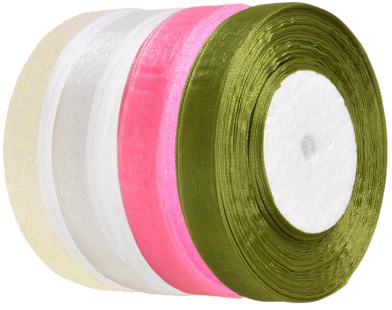 Set van 4 Organza-linten voor Decoratie en Verpakking