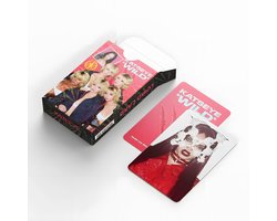 KPOP 92pcs/box KATSEYE WILD Laser Photocard (Fotokaarten)