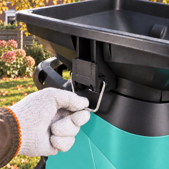 VENTRA® Invoertrechter voor Hakselaar – Geschikt voor 2800W & 3000W – Ideaal voor Bladeren en Groenafval — afbeelding 4