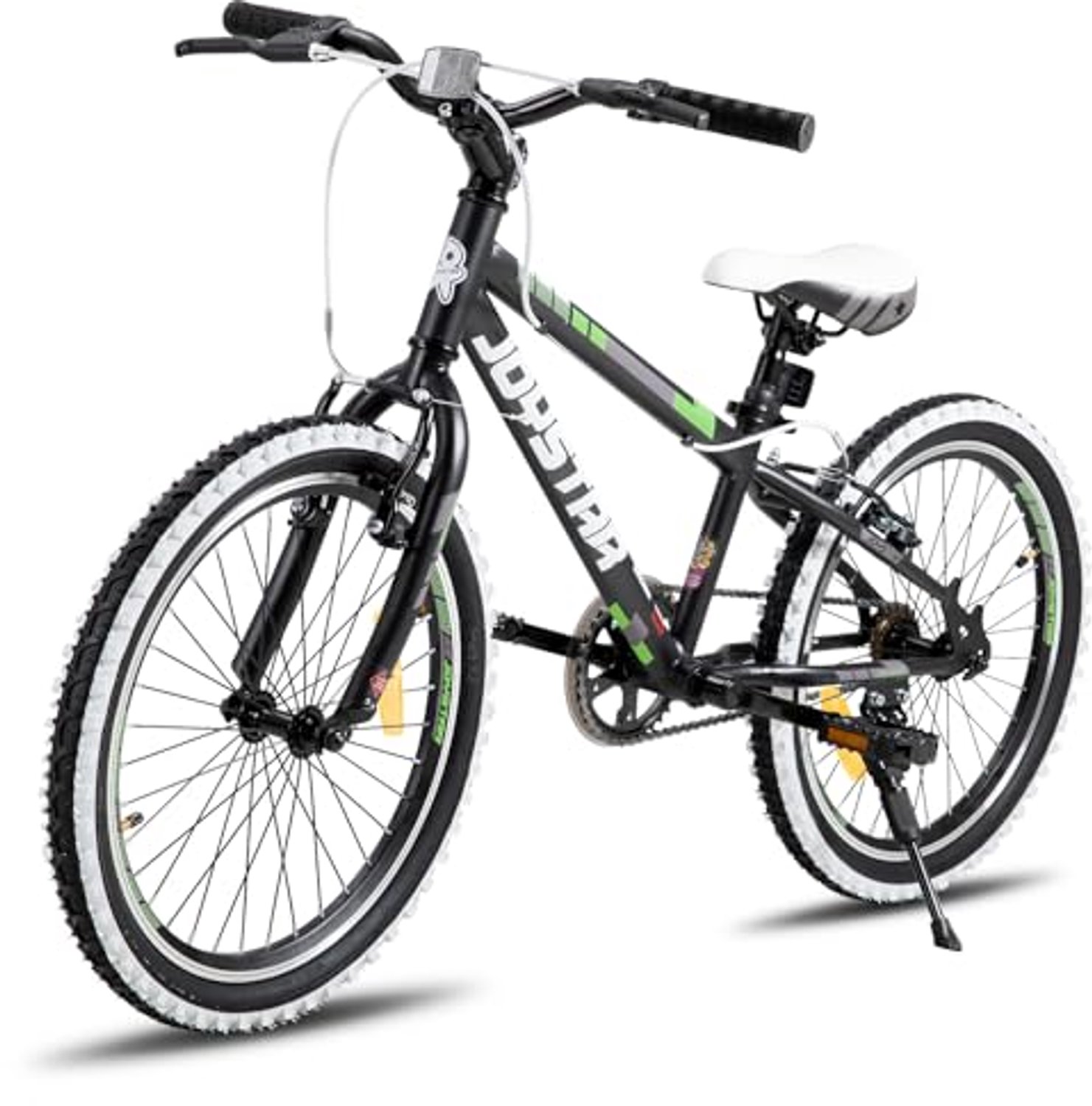 Kinderfiets 20 Inch - Hardtail Mountainbike met V-brakes - Wit