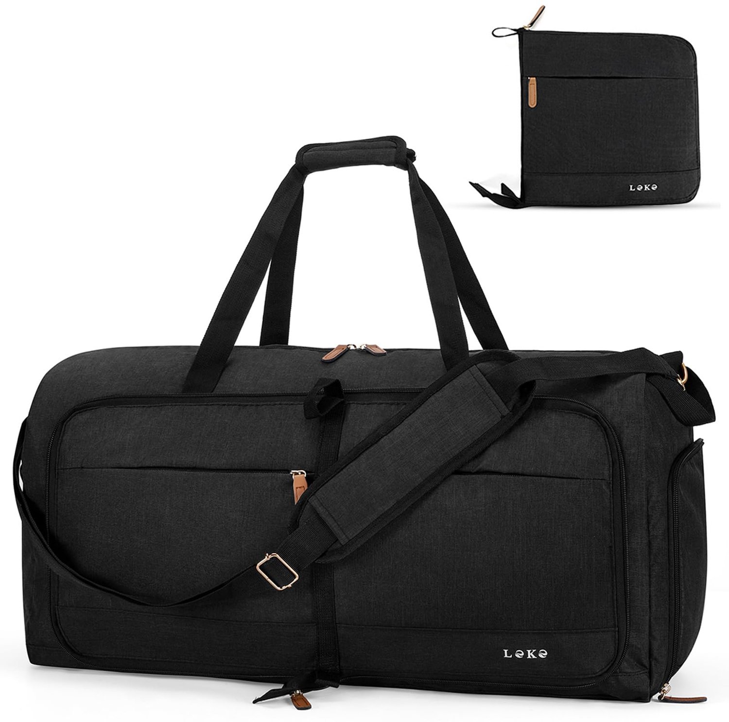 Vouwbare Reistas met Schoencompartiment - Waterproof - 60L