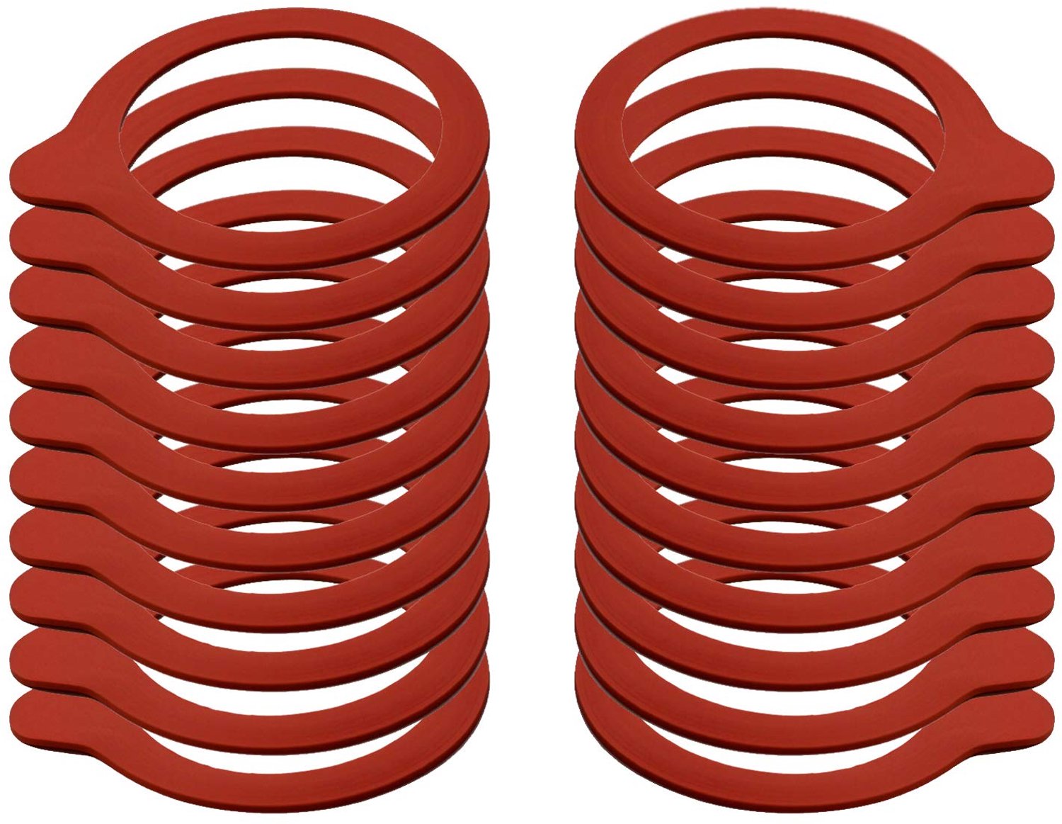 20 Preserveerringen 74 x 86 mm voor Inmaakglazen