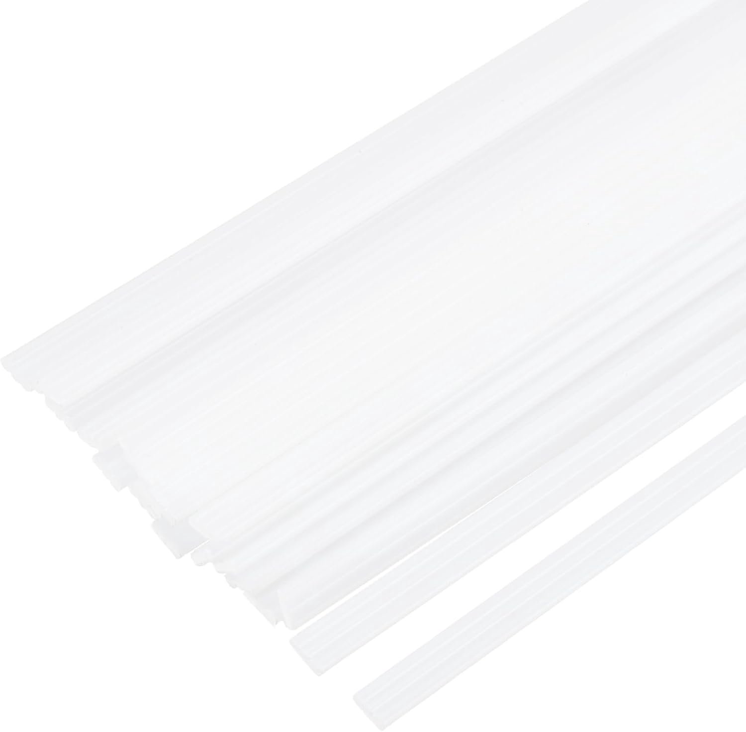 Kunststof lasstaven 33 cm x 7 mm - PP lasstrips - 20 stuks - voor kunststof reparaties - ServiceTopper