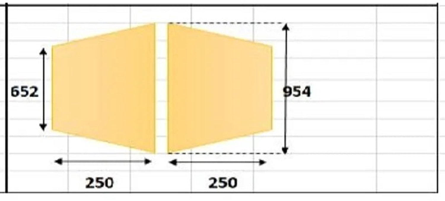 Interline Ondertapijt - Ovaal - 850 x 490 cm