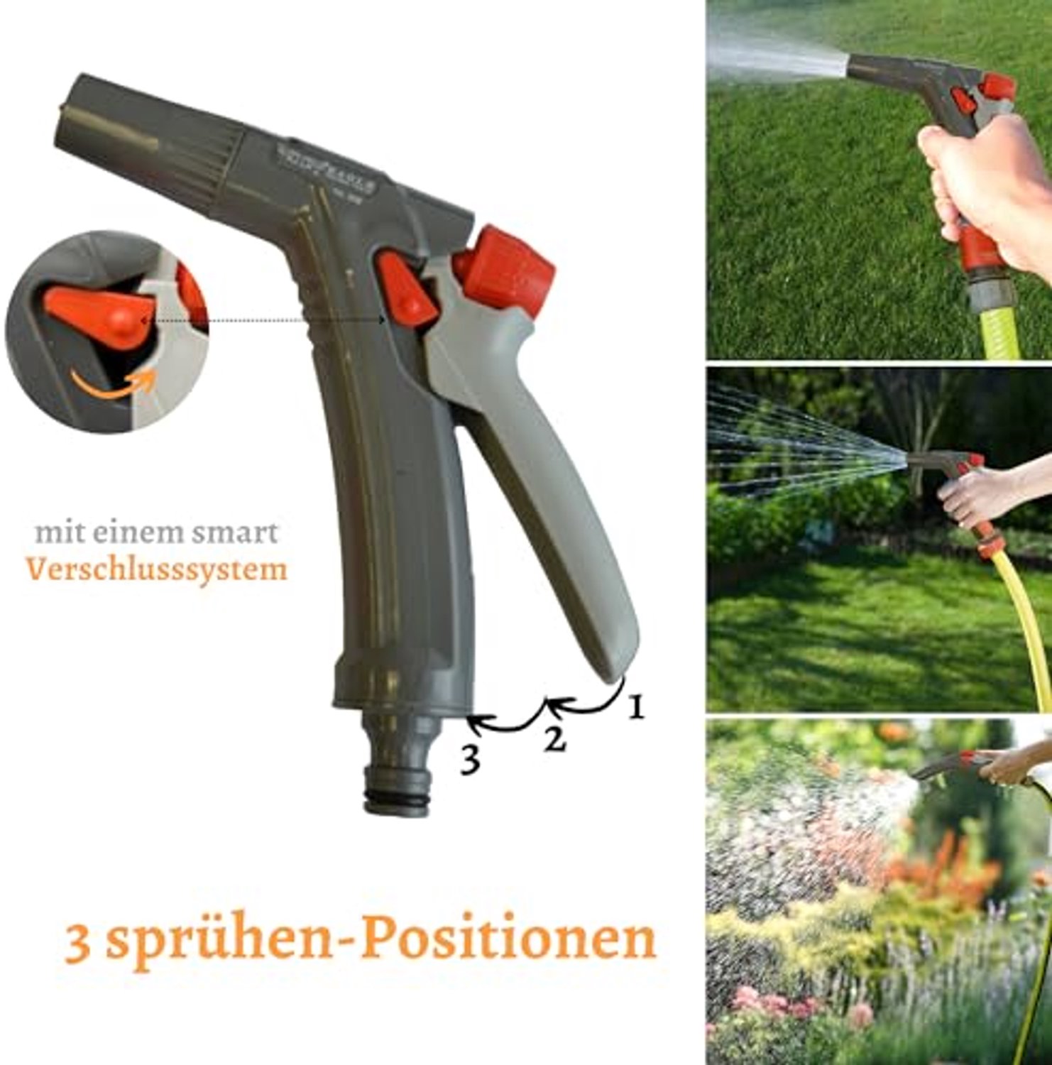 Tuinslangwagen met 50 Meter Tuinslang