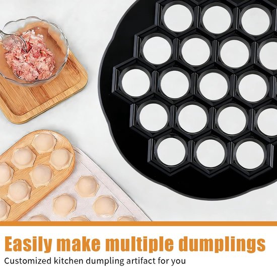 Raviolivormer voor Dumplings en Pasta — afbeelding 3