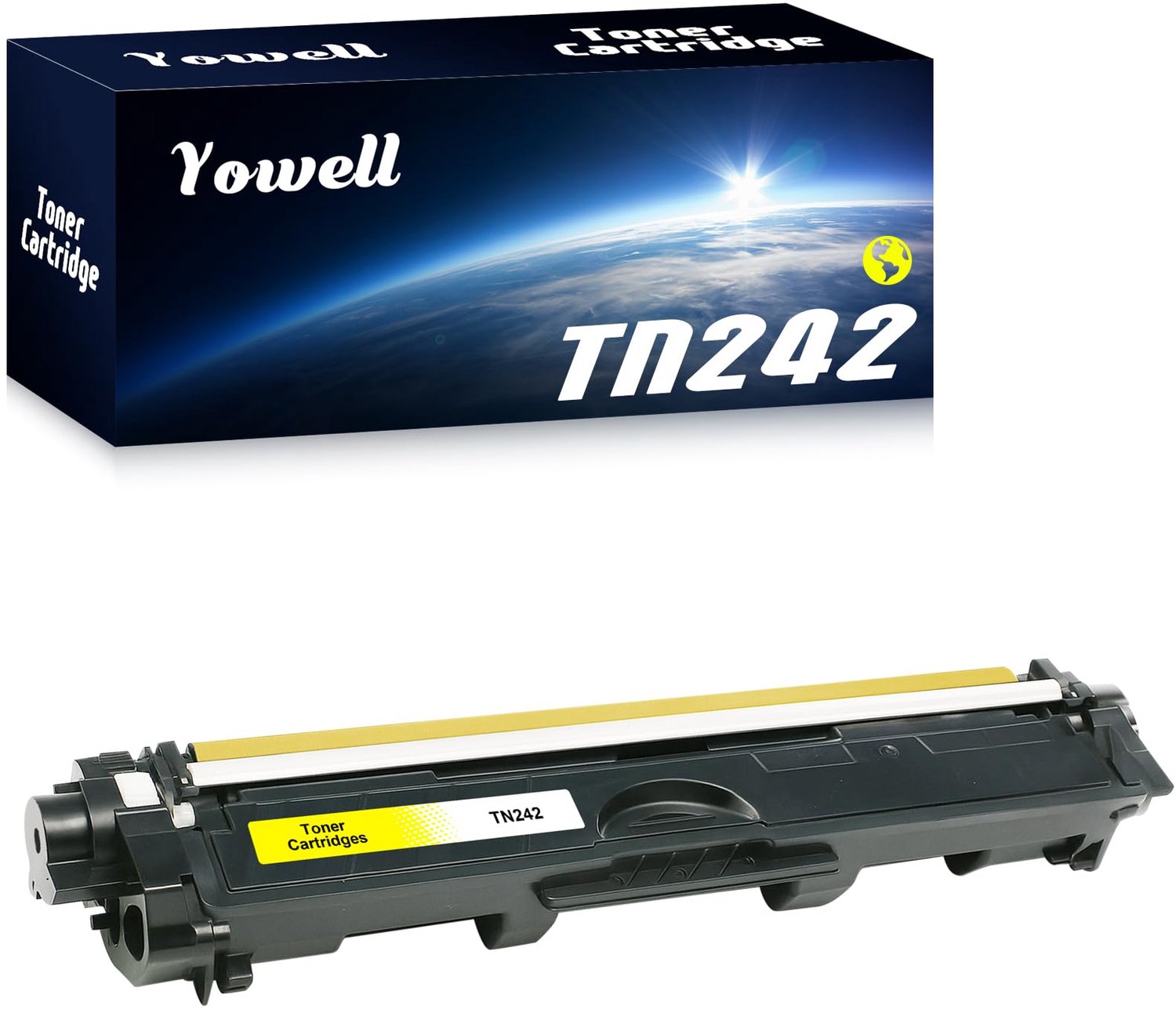 TN242 Gele Toner Compatibel voor Brother Printers