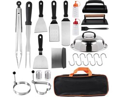 23-delige Grillset met Accessoires voor Teppanyaki Buiten