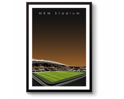 A3 Kunstprint van MKM Stadium voor Voetbalfans