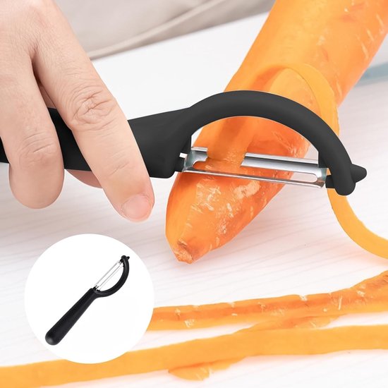 Set van 2 Ergonomische Groente- en Fruit Peelers — afbeelding 2