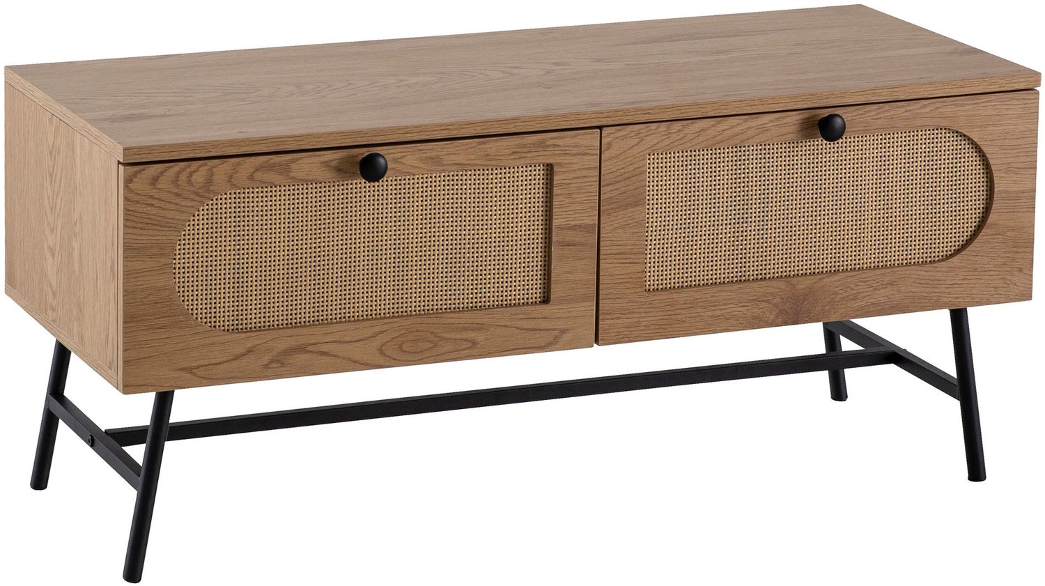 Cosmo Casa Tv-meubel - Eikenlook - 100 x 40 x 45 cm
