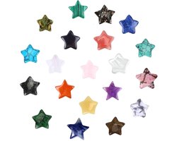 Set van 20 Geluksstenen van Natuurlijke Kristallen voor Meditatie