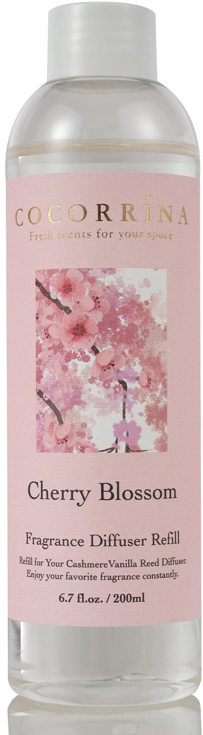 Geurstokjes Navulling Cherry Blossom 200ml