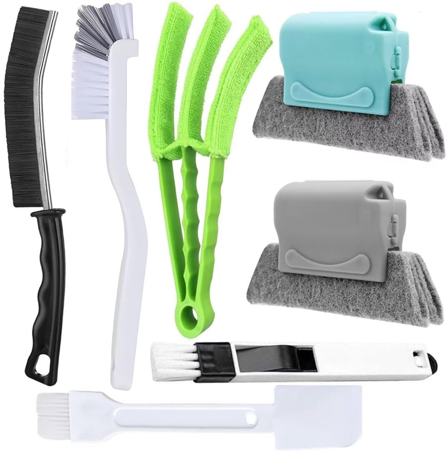 Crevice Cleaning Brush Set voor Blinds en Kleine Ruimtes