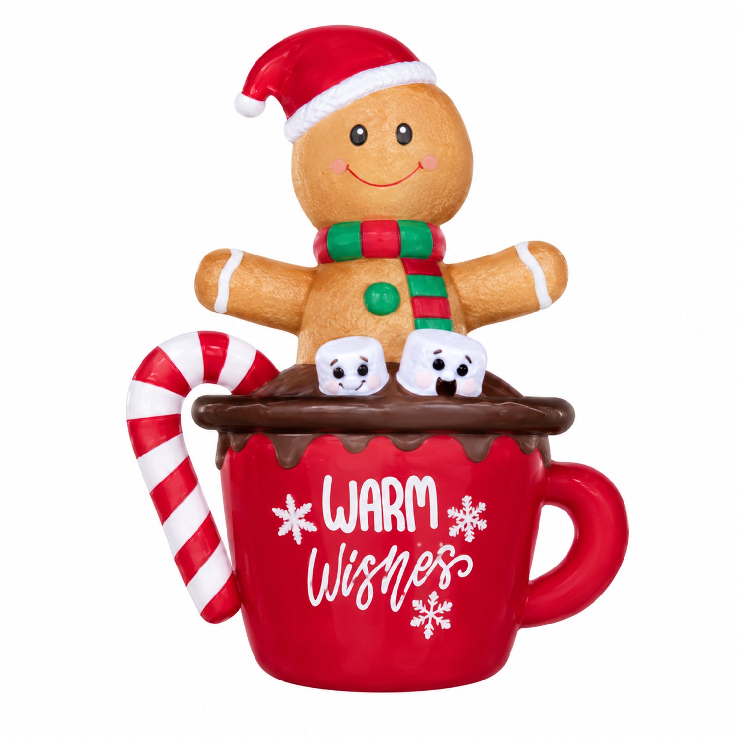 Lamor Opblaasbare kerstdecoratie - Kerst decoraties - Kerstmis - Gingerbread - Kerstversiering - Binnen en buiten - 183x213x213 cm