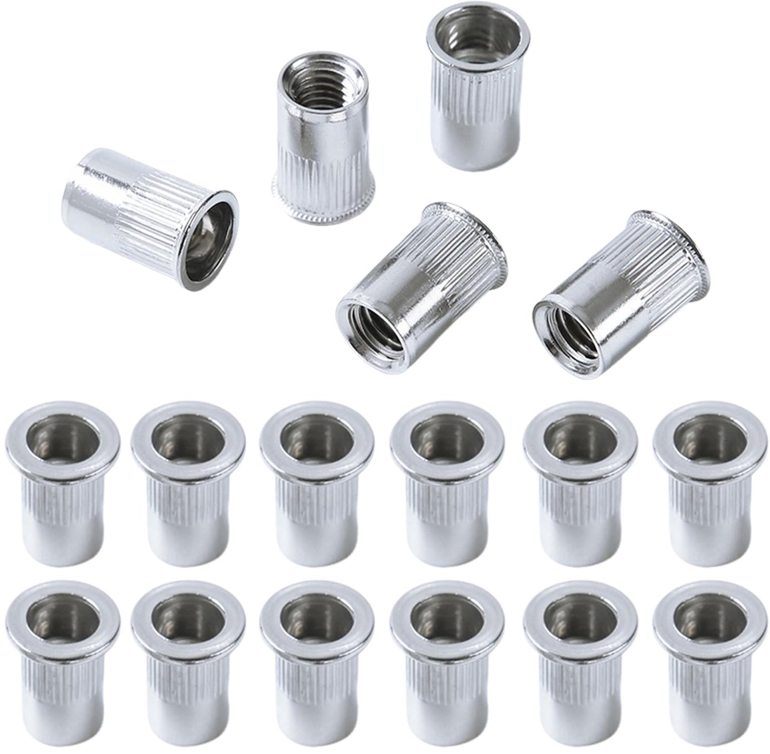 M5 Rivet Nuts Set van 50 Stuks in RVS