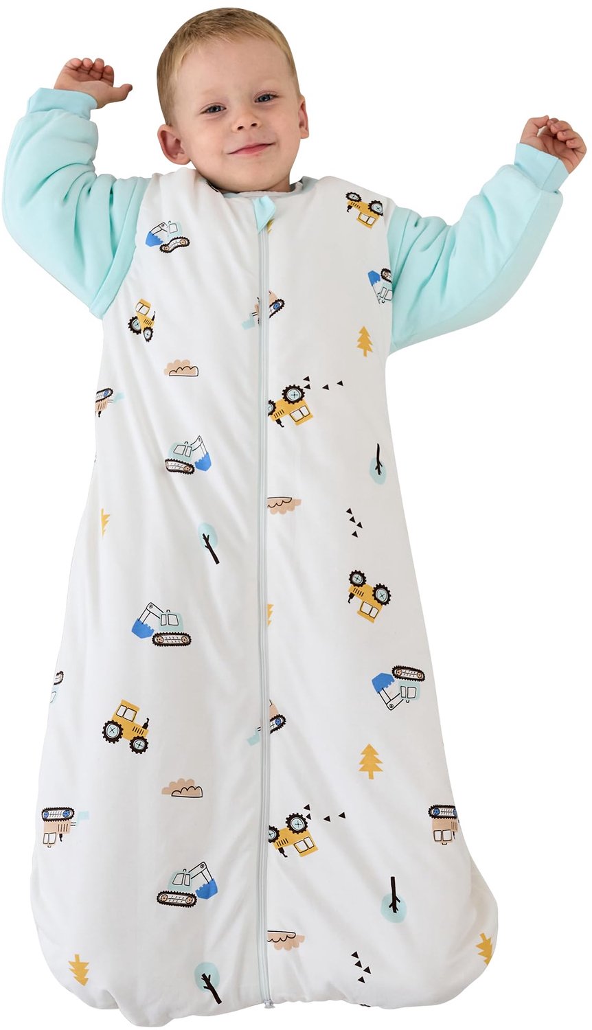 Miracle Baby Winter Slaapzak met Verwijderbare Mouwen - 3.5 Tog voor Baby's 0-18 Maanden