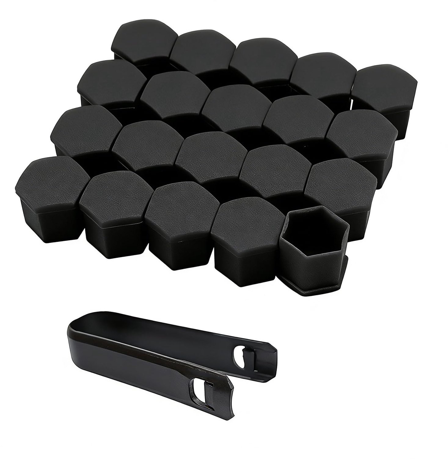Set van 20 Universele Wielmoercaps met Extractietool