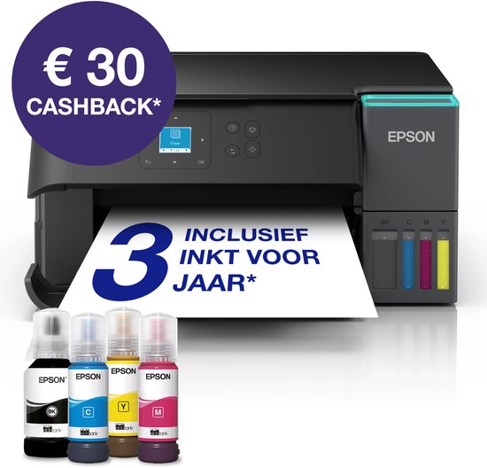 Epson EcoTank ET-2950 - All-in-One Inkttank Printer - Zwart